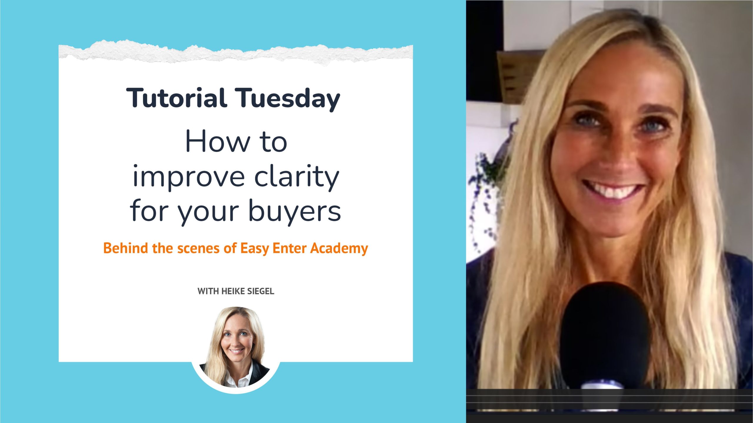 How to improve clarity for your buyers