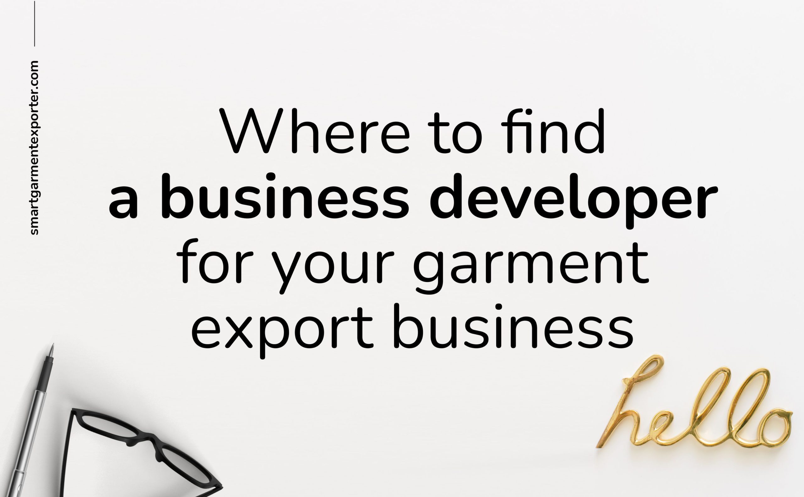Where can I find an agent/business developer in Europe for my garment export business?